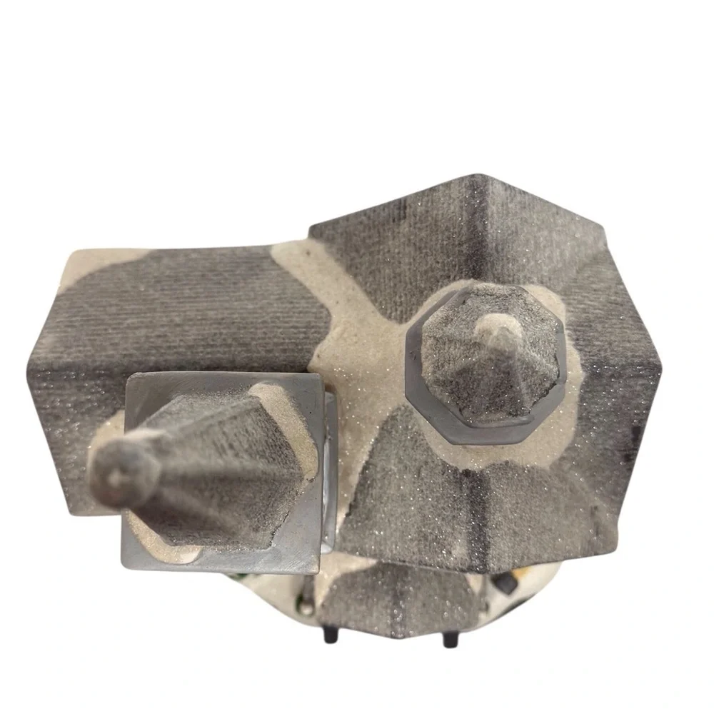 Carole Towne-Isabel’s Chapel Gray Charming Stone Holiday Light Up Church GUC